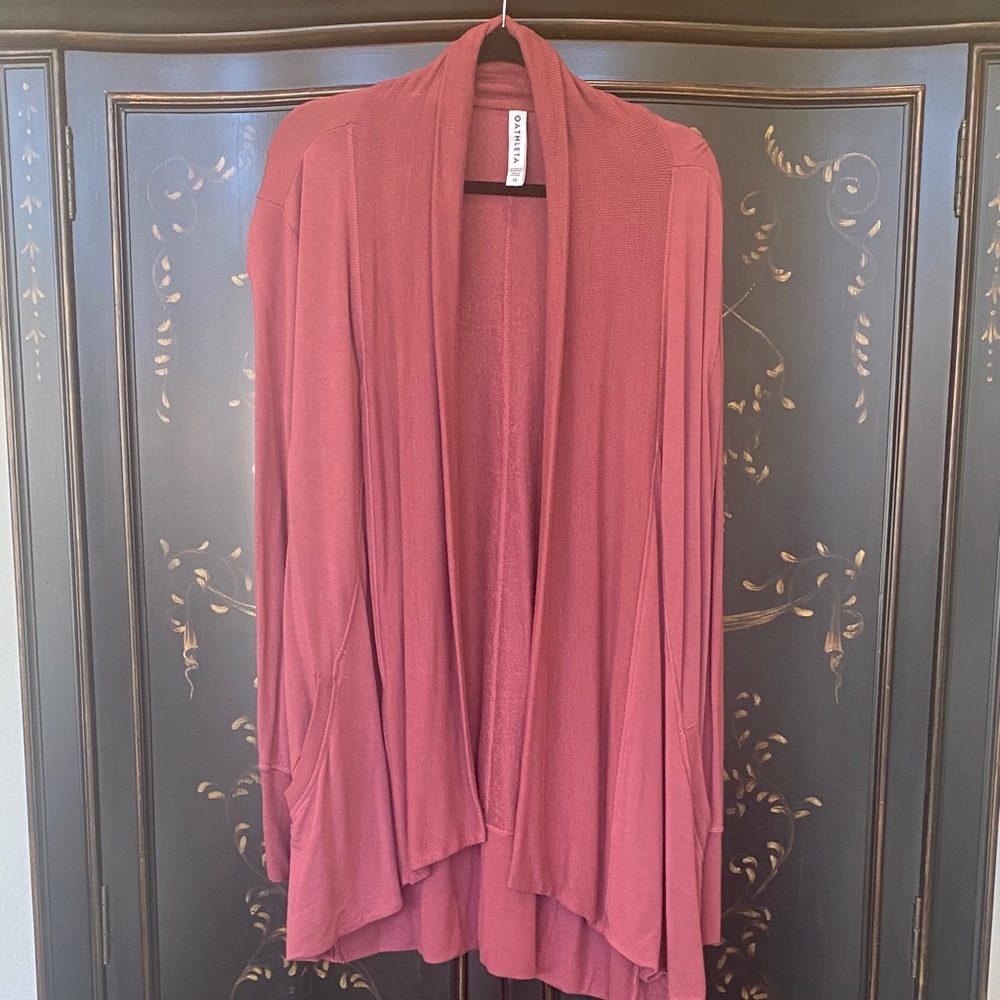 Athleta Pranayama Open Front Cardigan size 1X